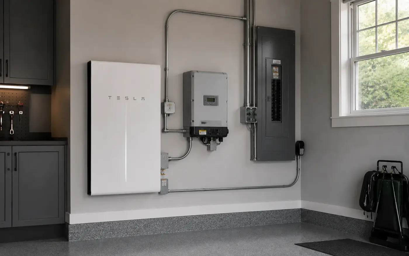 Battery retrofit in Glastonbury, CT