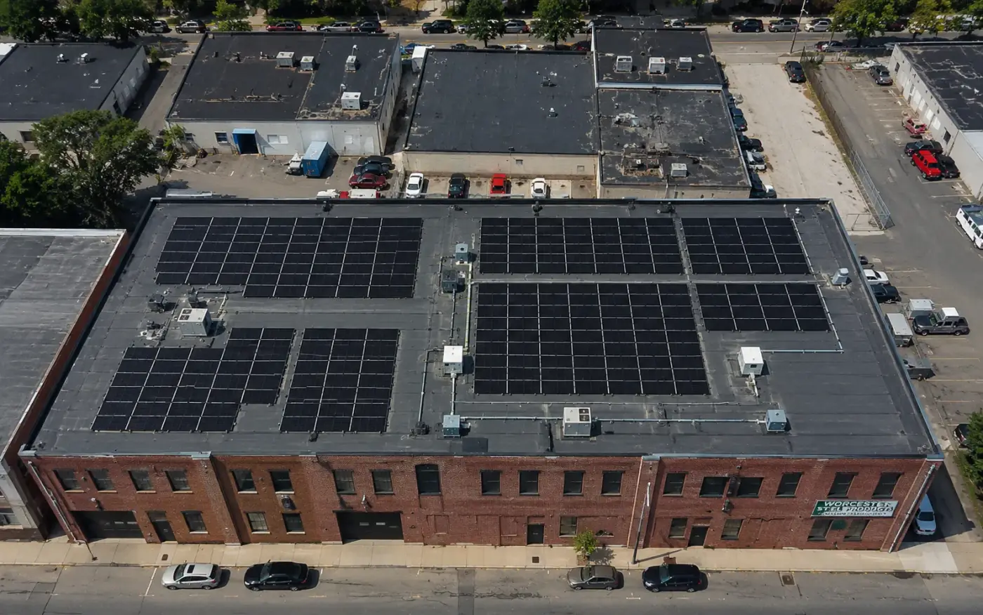 Commercial solar in Worcester, MA